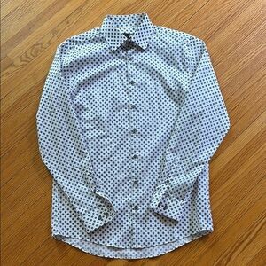 J. Ferrar Slim Men's Button Down Shirt - Medium